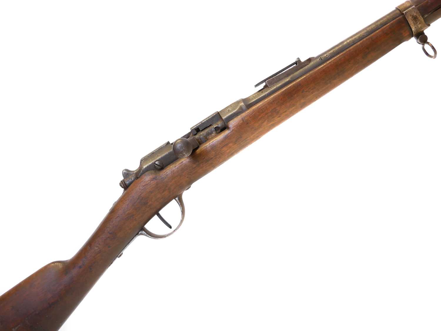 Lot 35 - French M.1874 11mm Gras bolt action rifle,