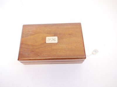 Lot 235 - Rosewood flute by Henry Potter of London