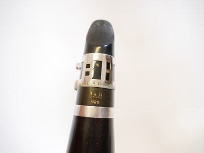 Lot 239 - Boosey and Hawkes Imperial ebony clarinet