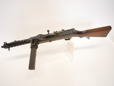 Lot 80 - Deactivated German Steyr WWII MP34, serial...