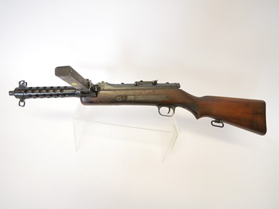 Lot 80 - Deactivated German Steyr WWII MP34, serial...