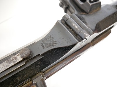 Lot 80 - Deactivated German Steyr WWII MP34, serial...
