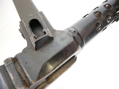 Lot 80 - Deactivated German Steyr WWII MP34, serial...