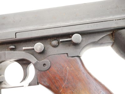Lot 89 - Deactivated Thompson M1A1.45 ACP sub machine...