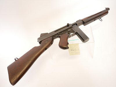 Lot 89 - Deactivated Thompson M1A1.45 ACP sub machine...