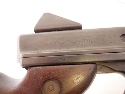 Lot 89 - Deactivated Thompson M1A1.45 ACP sub machine...