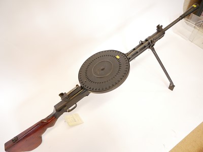 Lot 90 - Deactivated DPM Degtyaryov 7.62x54R machine...