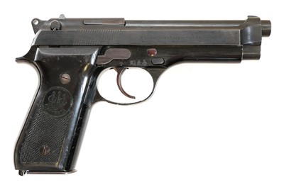 Lot 77 - Deactivated Beretta 92S 9mm semi-auto pistol,...