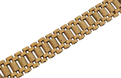 Lot 43 - A 9ct gold bracelet by Smith & Pepper.