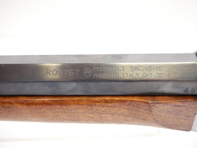 Lot 360 - Pedersoli 45-70 rolling block rifle serial...