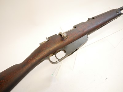 Lot 102 - Deactivated Beretta M1891 Carcarno 6.5mm...