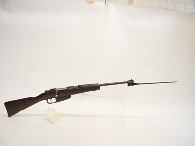 Lot 102 - Deactivated Beretta M1891 Carcarno 6.5mm...