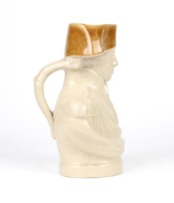 Lot 63 - A Victorian "Admiral Lord Nelson" Salt-Glazed Character Jug