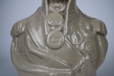 Lot 63 - A Victorian "Admiral Lord Nelson" Salt-Glazed Character Jug