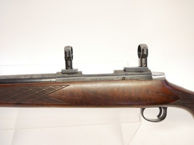 Lot 355 - Varberger .222 bolt action rifle and moderator,...