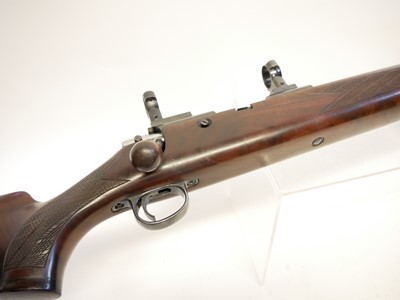 Lot 355 - Varberger .222 bolt action rifle and moderator,...