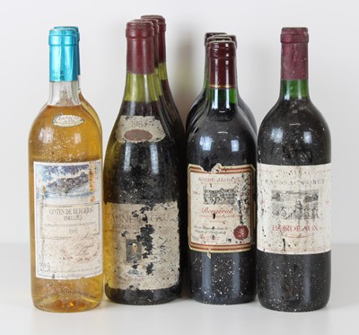 Lot 14 - 11 bottles Mixed Lot to include Anniversary Vintage 1984 Beaune Premier Cru