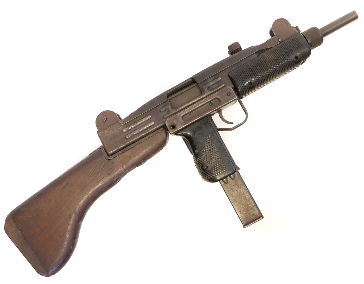 Lot 88 - Deactivated Uzi 9mm sub machine gun, serial...