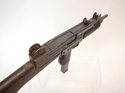 Lot 88 - Deactivated Uzi 9mm sub machine gun, serial...