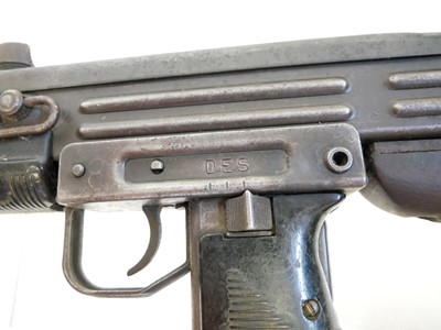 Lot 88 - Deactivated Uzi 9mm sub machine gun, serial...