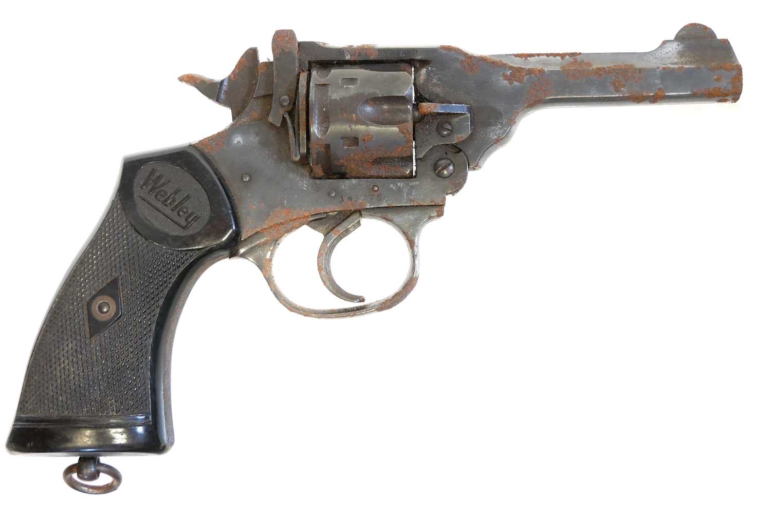 Lot 49 - Deactivated Webley Mk IV .38 revolver, serial...