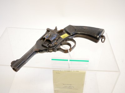 Lot 49 - Deactivated Webley Mk IV .38 revolver, serial...