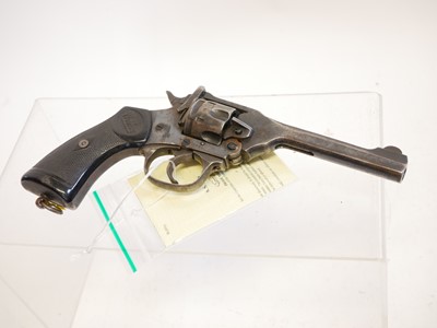 Lot 53 - Deactivated Webley Mk IV .38 revolver, serial...