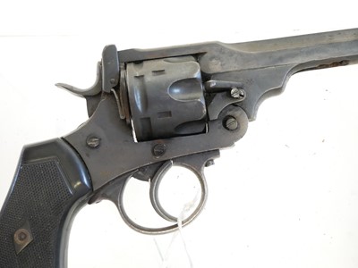 Lot 58 - Deactivated Mark VI .455 service revolver,...