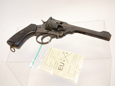 Lot 58 - Deactivated Mark VI .455 service revolver,...