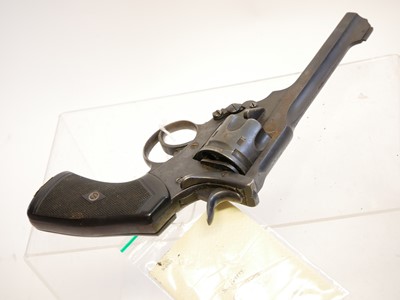 Lot 58 - Deactivated Mark VI .455 service revolver,...