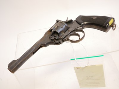 Lot 58 - Deactivated Mark VI .455 service revolver,...