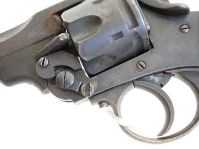 Lot 58 - Deactivated Mark VI .455 service revolver,...