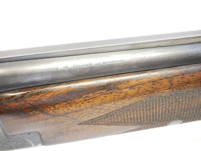 Lot 442 - FN Browning 12 bore over and under shotgun,...