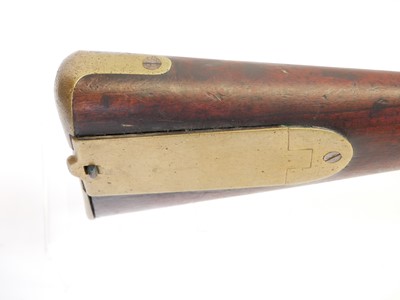 Lot 41 - British Pattern 1841 .704 Brunswick percussion...