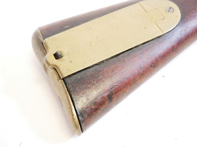 Lot 41 - British Pattern 1841 .704 Brunswick percussion...