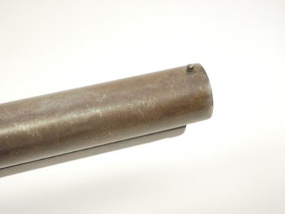 Lot 63 - Flintlock 13 bore single barrel shotgun,...