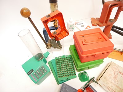 Lot 606 - Collection of reloading equipment, to include...