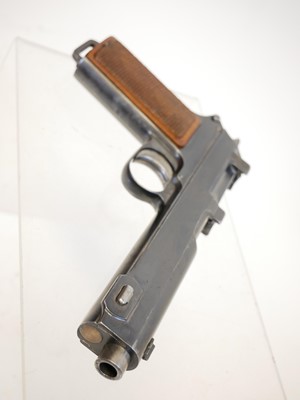 Lot 274 - Steyr Hahn 9x23mm M1907 semi automatic pistol,...