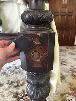 Lot 301 - A Large and Impressive Victorian Four Poster Bed