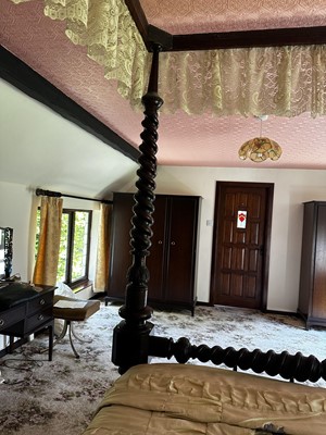 Lot 301 - A Large and Impressive Victorian Four Poster Bed