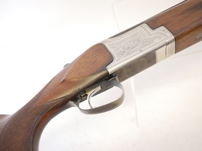 Lot 407 - Laurona 12 bore over and under shotgun, serial...