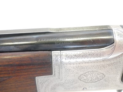 Lot 407 - Laurona 12 bore over and under shotgun, serial...