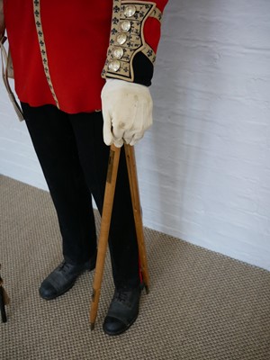 Lot 231 - The uniform of Welsh Guard Drum Major P....