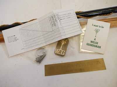 Lot 231 - The uniform of Welsh Guard Drum Major P....