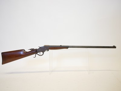 Lot 330 - J. Stevens Favorite falling block rifle...