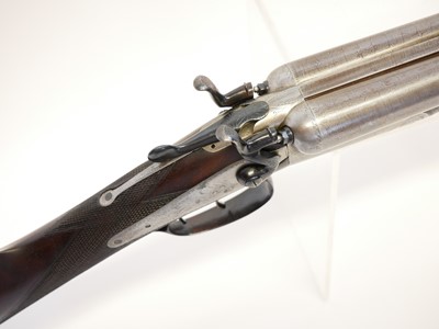 Lot 388 - R. Halford 16 bore side by side hammer gun,...