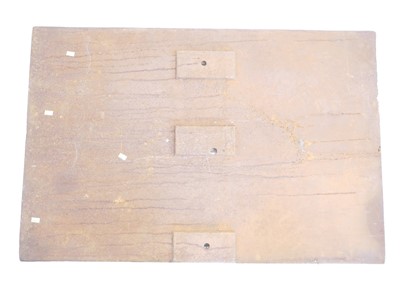 Lot 272 - Railway Interest - A Large Cast Iron Notice Sign