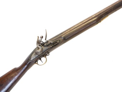 Lot 37 - East India Company .750 flintlock musket,...