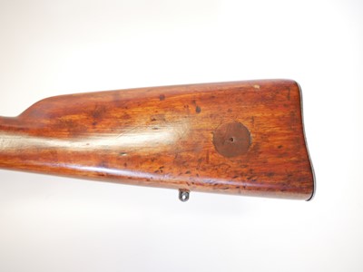 Lot 25 - 12.17x44 Rolling Block rifle, serial number...