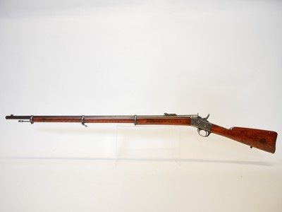Lot 25 - 12.17x44 Rolling Block rifle, serial number...